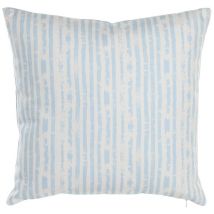Dkd Home Decor - Coussin rayures bleu white 45 x 15 x 45 cm Méditerranée