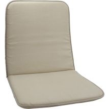 Gemitex - 8 x coussin bas de dossier double beige