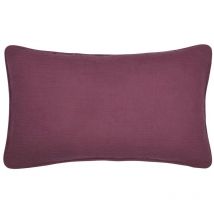 Coussin en gaze de coton 30 x 50 cm Pop color pourpre