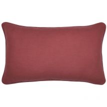 Coussin en gaze de coton 30 x 50 cm Pop color terracotta