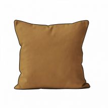 Coussin en microfibre lavée 60x60 cm BOHEME terra, par Soleil d'Ocre