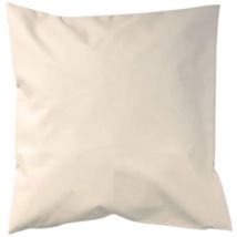 Coussin extérieur imperméable et déhoussable Beige 40x40 cm