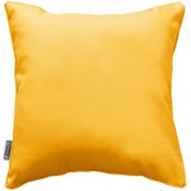 Coussin passepoil 40 x 40 cm jaune