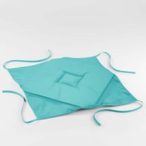 1001kdo - Coussin galette de chaise Essentiel Menthe 36x36cm