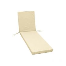 Coussin Jardin Prive bain de soleil monte carlo - 185 x 55 x 6 cm - Ivoire
