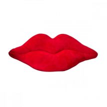 Coussin Kiss 50x23cm La Chaise Longue Rouge