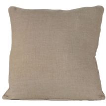 Coussin lin et coton bourdon Beige 45x45 cm