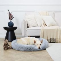 Coussin et tapis pour chat – Coussin donut gris 50 cm – Longueur, Forme, Largeur