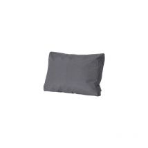 Madison - Coussin Loneta eco 60 x 43 cm Série Palette - Gris foncé