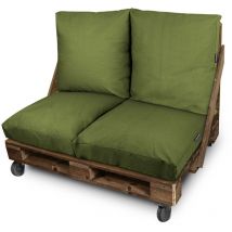 Happers - Coussin de sol polyvalent extérieur Naylim Mate Vert 60x80 Vert
