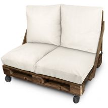 Happers - Coussin de sol polyvalent extérieur Naylim Mate Écru 60x80 Écru