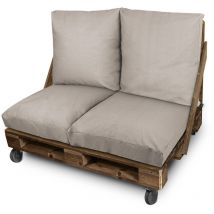 HAPPERS Coussin de sol polyvalent extérieur Naylim Mate Pierre 60x80 Pierre