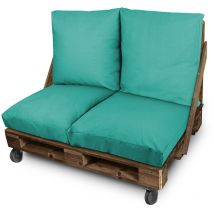 HAPPERS Coussin de sol polyvalent extérieur Naylim Mate Turquoise 60x80 Turquoise