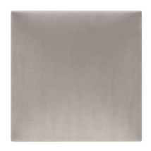 Coussin mural velours beige - 30 x 30