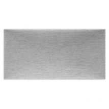 Coussin mural tissu gris - 60 x 30