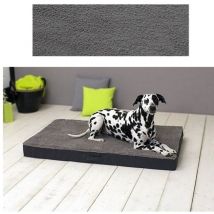 Coussin orthopédique pour chien Sun Garden Buddy 100x65x10cm Gris/Anthracite