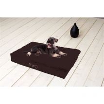 Coussin orthopédique pour chien Sun Garden Buddy 79x60x8cm Marron foncé