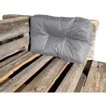 Coussin Palette - Angle 60x40 cm Gris Bananair