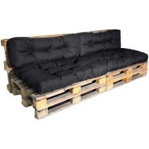 Bananair - Coussin Palette - lot X2 Noir