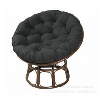 Coussin papasan rond coussin de chaise capitonné arrondi coussin de sol épais couleur unie confortable, Garden Cushion, Rattan Armchair Cushion,