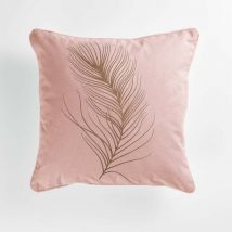 Coussin Passepoil Bicolore Sensalia rose