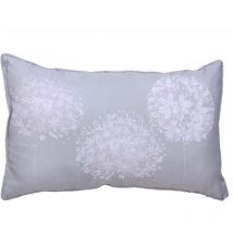 Coussin Passepoil Fleur Galya 30x50cm
