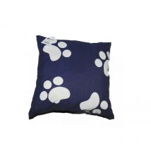Coussin ''Pattes bleues'' 40 x 40 cm