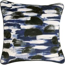 Coussin Paysage Abstrait Bleu Roi 45x45 cm