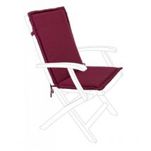Coussin Poly180 Bordeaux Dos Moyen