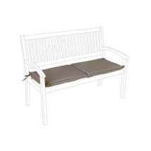 Iperbriko - Coussin Poly180 Choco Panca 2P - 115x47x3 cm