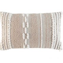 Coussin polycoton 30 x 50 cm Blanca