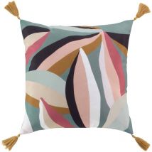 Coussin décoratif avec franges lavinia, 40 x 40 cm