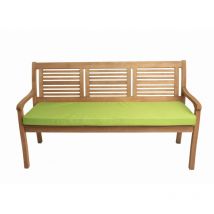 Setgarden - Coussin de banc de jardin 110x50x7cm assise, coussin d'assise plat, coussin de banc de jardin Citron vert, coussin de balancelle de jardin