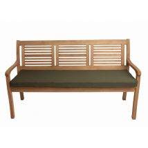 Setgarden - Coussin pour banc de jardin 140x50x7cm assise, coussin de balancelle de jardin Vert, coussin d'assise plat, coussin d'extérieur de jardin