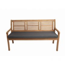 Coussin pour banc de jardin 170x60x7cm assise, coussin d'assise plat, coussin d'extérieur de jardin Anthracite, coussin de balancelle de jardin