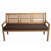 Setgarden - Coussin pour banc de jardin 180x50x7cm assise, coussin d'extérieur de jardin Marron, coussin d'assise plat, coussin de balancelle de