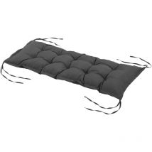 Coussin pour banc de jardin gary gris