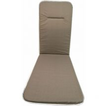 Garden Deluxe Collection - Coussin pour les fauteuils chaises de terrasse des chaises de jardin arrière et prolongez la relaxation de l'action Tan