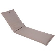 Hesperide - Coussin pour transat 190 x 60 cm Taupe Hespéride