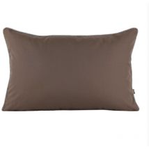 Coussin rectangle uni extérieur Taupe 40x60 cm