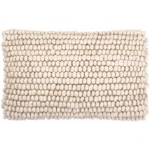 Privatefloor - Coussin de style boho Bali - Housse et Rembourrage inclus - Sarah Blanc