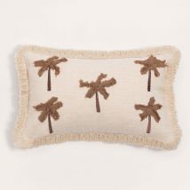 Coussin Rectangulaire en Coton (30x50 cm) Korumba Sklum Beige Lin