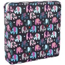 Coussin Rehausseur Chaise Enfant Chaise Haute Cuisine Coussin Chaise Haute Bebe Portable de Siège D'appoint pour Tout-petit avec Sangles pour Chaise
