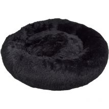 Coussin rond Chat ou Chien Relax Noir