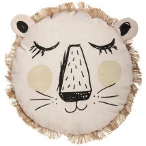 Coussin rond enfant Lion