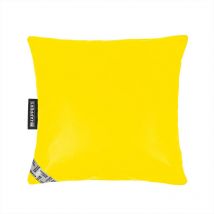 Coussin Similicuir Indoor Jaune Happers 45x45 Jaune