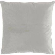 Coussin velours Velvetina Gris