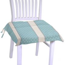 Coussin venise romantique vert vérone carré cm40x40h4