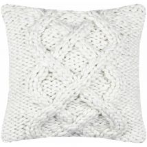 Coussin carré écru Adonis