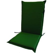 Coussin Zippo Vert Avec Dossier Haut 115x48xh6 Cm